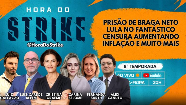 Último Programa da Temporada do “Hora do Strike” Celebra Quatro Anos de Jornalismo Responsável