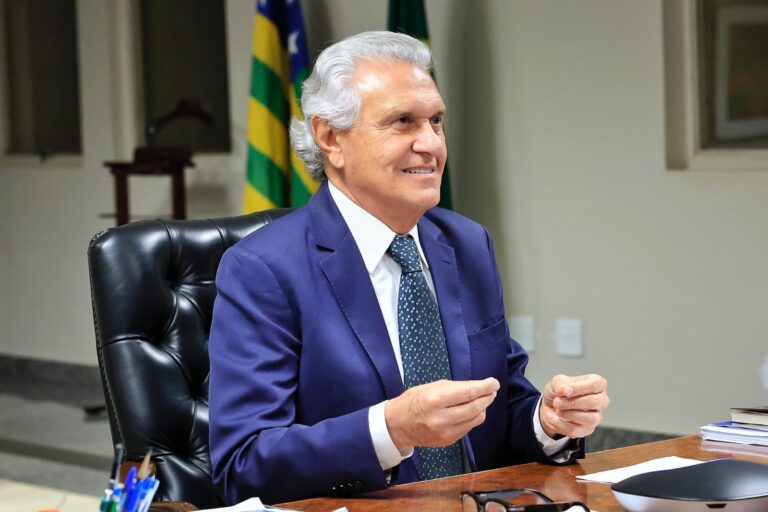 Caiado tem 88% de aprovação, de acordo com   pesquisa Genial/Quaest
