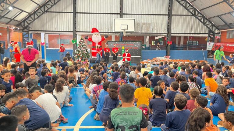Natal do Bem alegra crianças do Entorno do DF