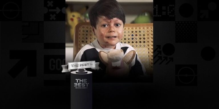 Fifa The Best: Vascaíno, menino Gui vence prêmio de torcedor do ano