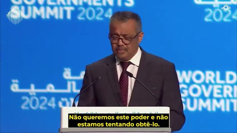 Thedros cometeu crime contra a humanidade, é o fim da OMS?