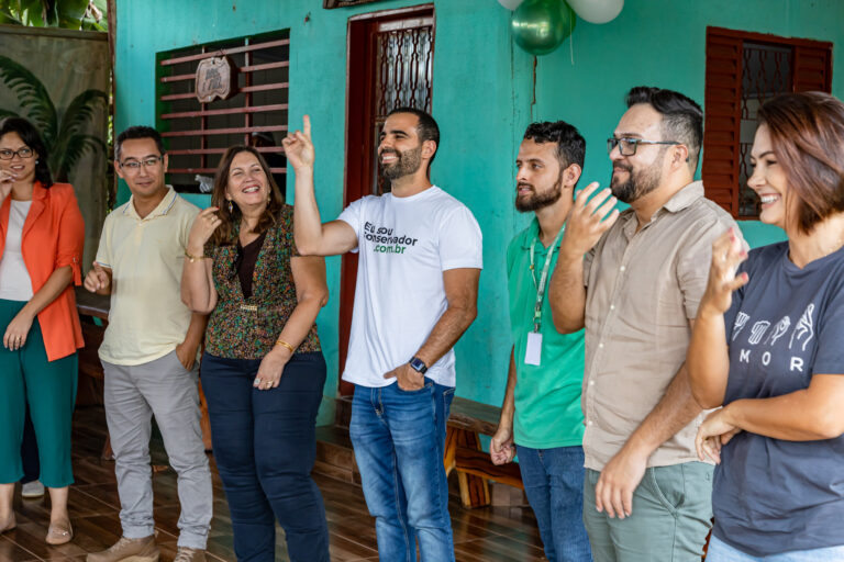 Associação dos Surdos do Gama celebra aniversário com Michelle Bolsonaro