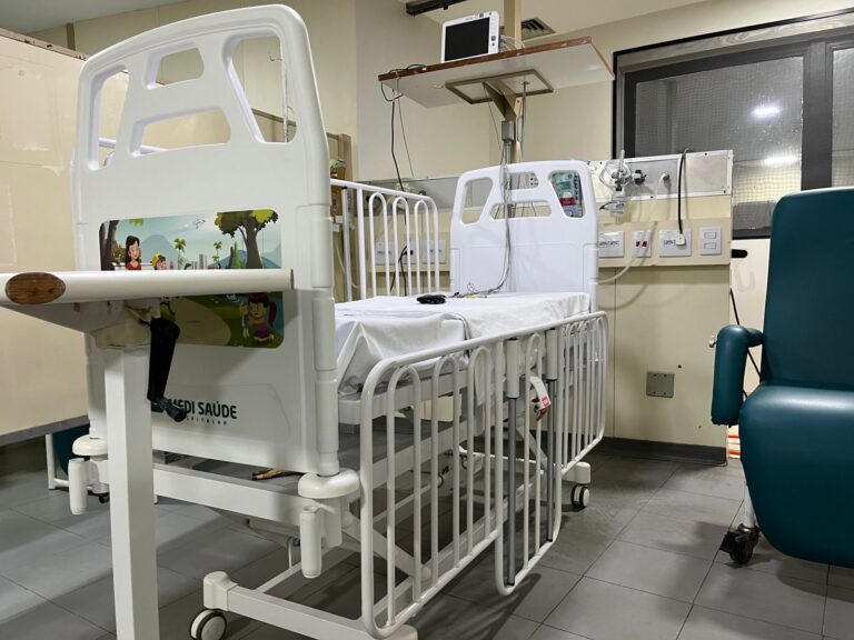 Hospitais de Base e Regional de Santa Maria recebem novos leitos para atendimento pediátrico
