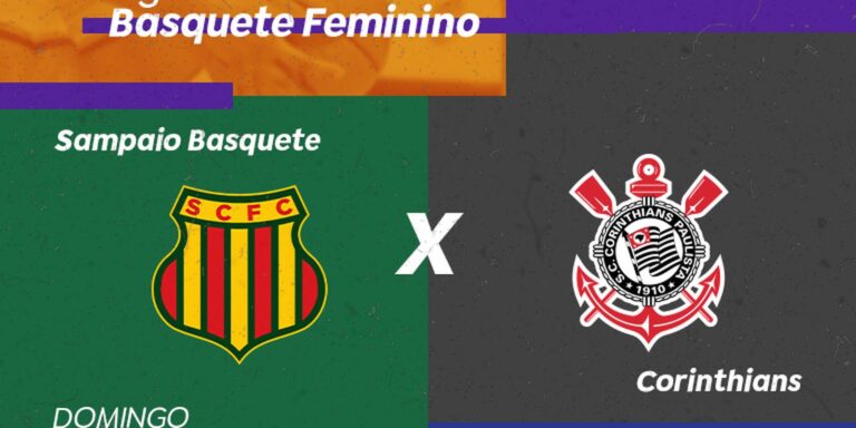 TV Brasil exibe Sampaio Basquete x Corinthians no domingo