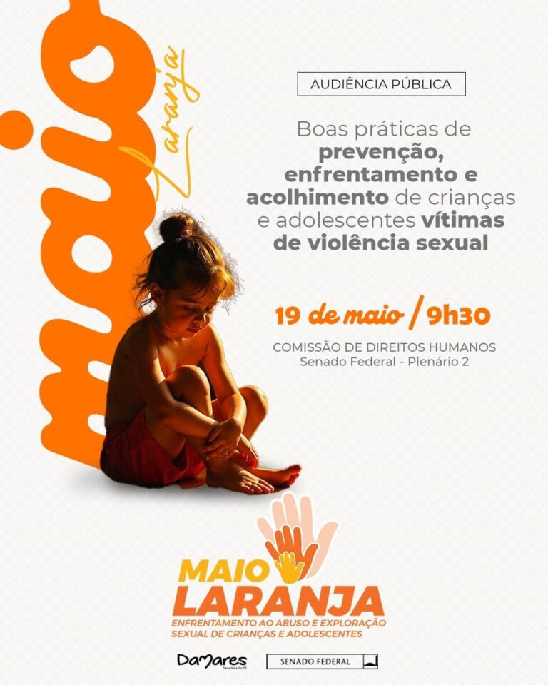 CDH vai debater a violência sexual contra crianças e jovens nesta segunda