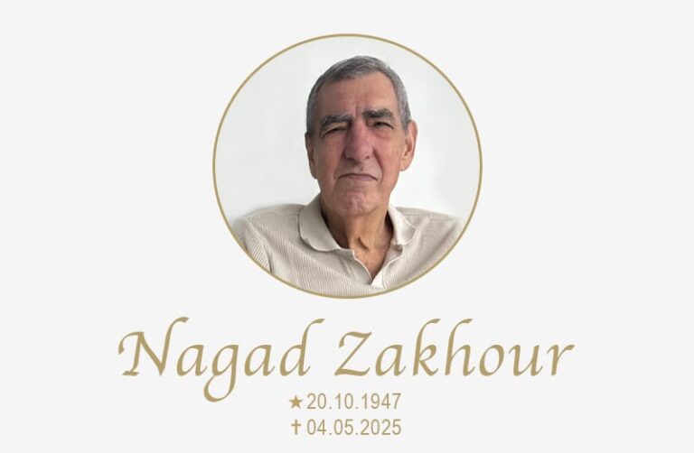 Nota de pesar pelo falecimento do ex-deputado distrital Nagad Zakhour