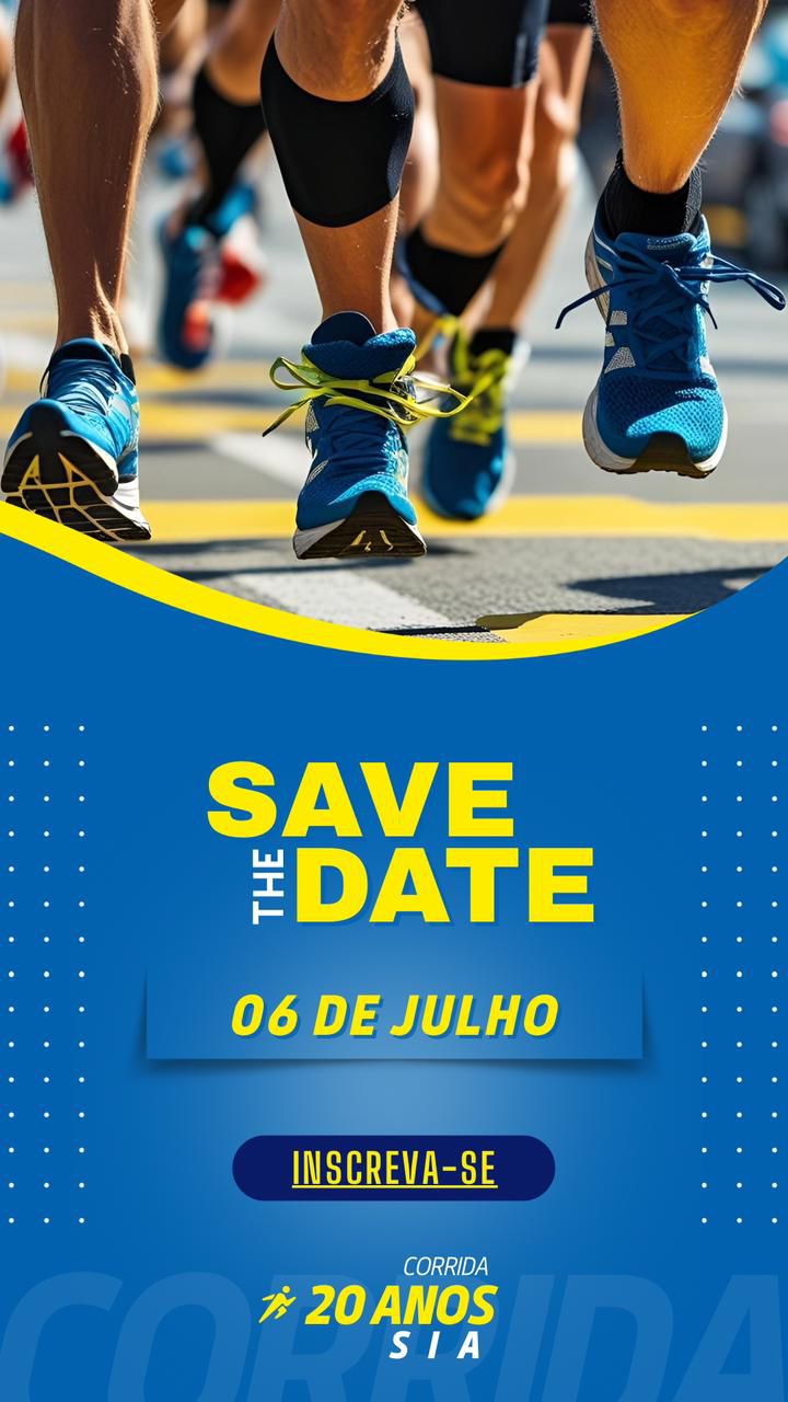 SIA promove corrida de rua em comemoração aos 20 anos da região