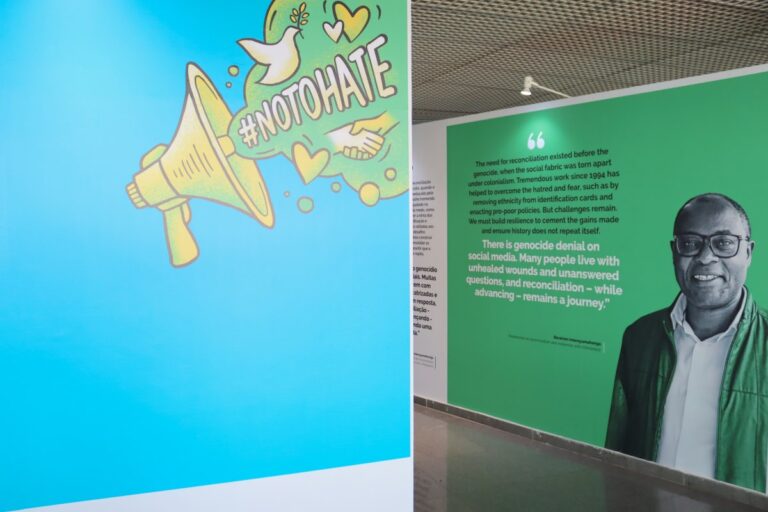 Exposição Kwibuka31 na CLDF convida a refletir sobre a paz