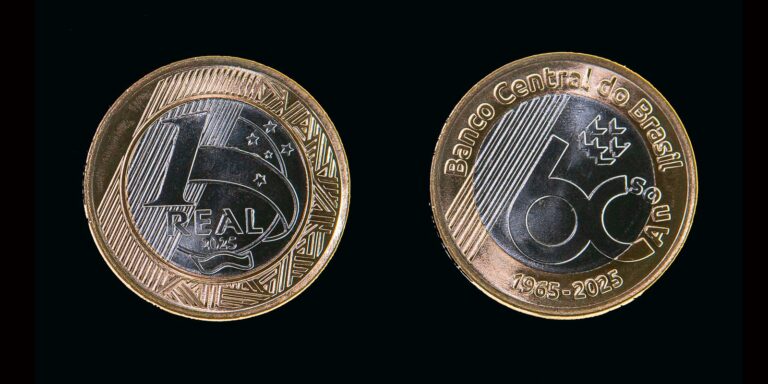 Banco Central lança moeda comemorativa de R$ 1 pelos 60 anos do órgão