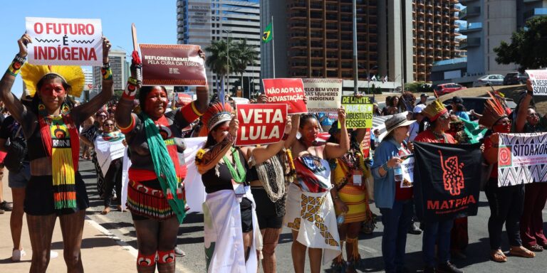 Marcha das Mulheres Indígenas defende luta contra a violência