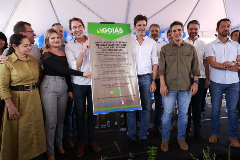 Governo entrega casas e nova captação de água em São Luís de Montes Belos
