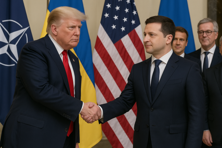 Trump e Zelensky avançam em tratativas por segurança da Ucrânia e possível cúpula com Putin nos EUA