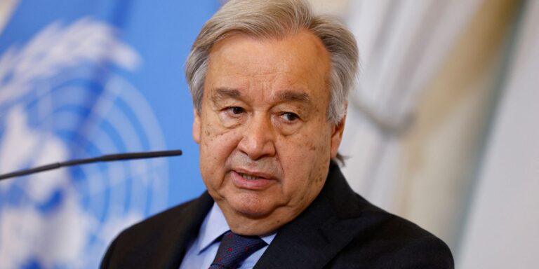 Apoio chinês ao multilateralismo é vital, diz secretário-geral da ONU
