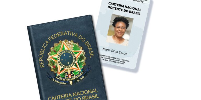 Saiba como solicitar a Carteira Nacional Docente do Brasil
