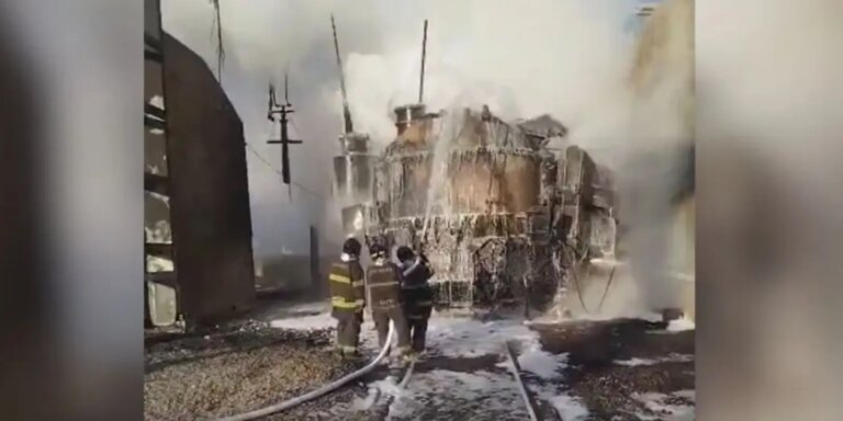 Incêndio atinge subestação de energia em Embu-Guaçu