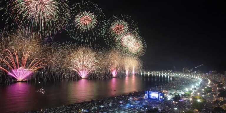 Maior réveillon do mundo, Rio poderá ter chuva com ressaca
