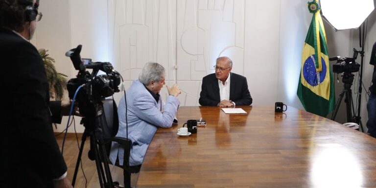 TV Brasil: Na Mesa com Datena estreia nesta terça com Geraldo Alckmin
