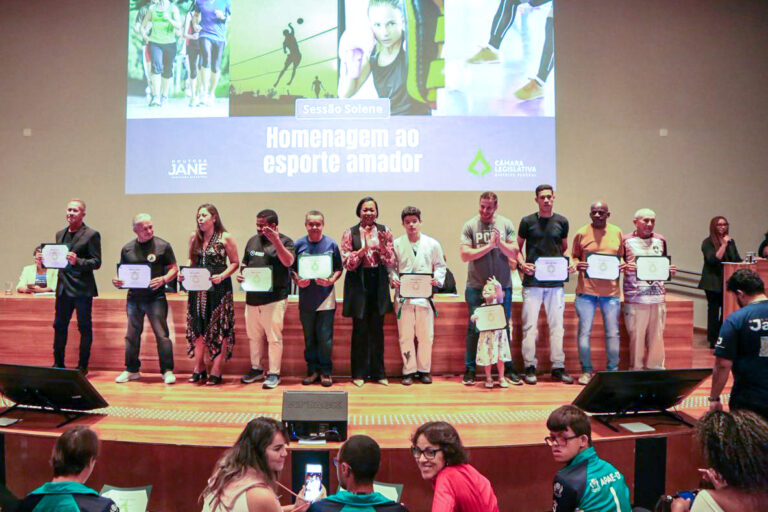 Relatos de superação marcam solenidade em homenagem ao esporte amador do DF