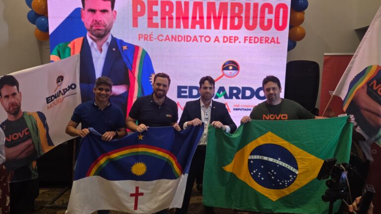 Novo lança a pré-candidatura de Eduardo Moura a Deputado Federal