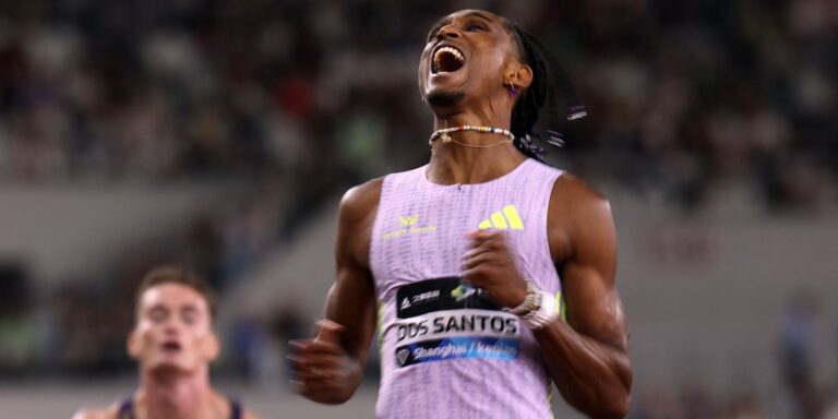 Alison dos Santos abre Diamond League vencendo recordista mundial