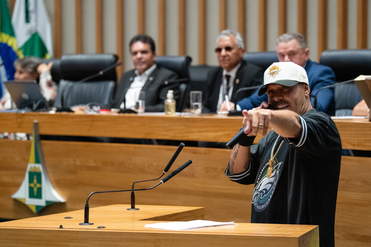 Rapper Daher Chagas Mittelstaedt é o novo cidadão honorário de Brasília