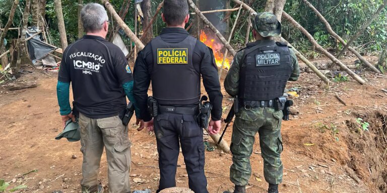 Garimpos ilegais no Amapá e Pará são alvos de operação da PF