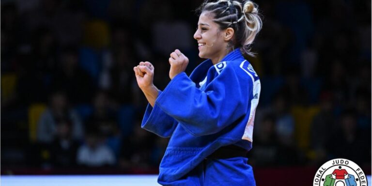 Sarah Souza é bronze em 1º dia do Grand Slam de judô no Cazaquistão