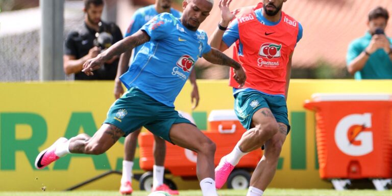 Wesley é cortado da Seleção Brasileira por lesão em amistoso