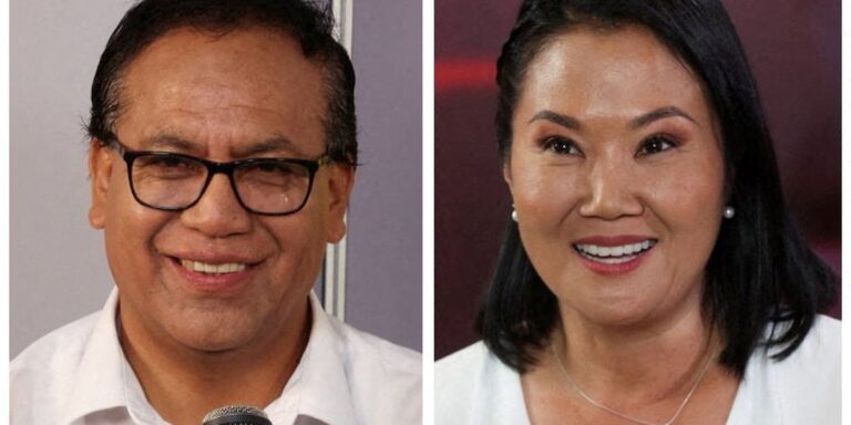 Eleições Peru: vantagem de Sánchez sobre Fujimori cai para 7 mil votos