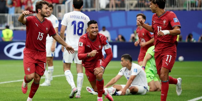 Cristiano Ronaldo faz dois gols e Portugal vence o Uzbequistão por 5×0