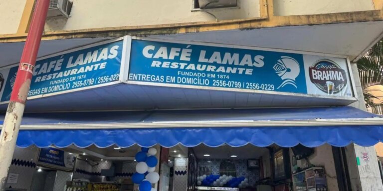 Incêndio atinge restaurante Lamas, o mais antigo em atividade no Rio