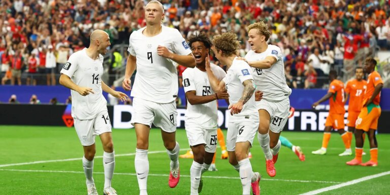 Haaland decide, Noruega vence Costa do Marfim e vai pegar o Brasil