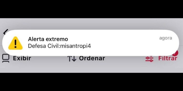 Sistema da Defesa Civil é suspenso após invasão e disparo falso