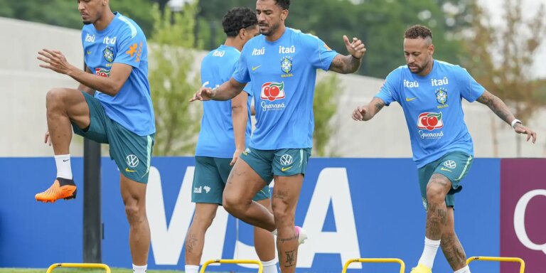 Brasil faz penúltimo treino e viaja para o Texas onde enfrenta Japão
