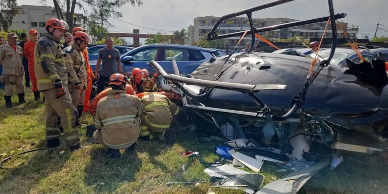 Anac investiga se helicóptero que colidiu fazia transporte clandestino