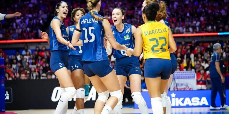 Liga das Nações: seleção feminina pega Japão na quarta em 1º mata-mata
