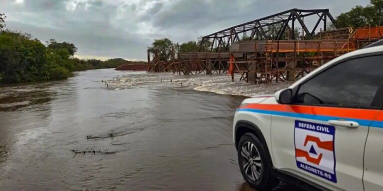 Rio Grande do Sul tem 206 cidades afetadas por fortes chuvas