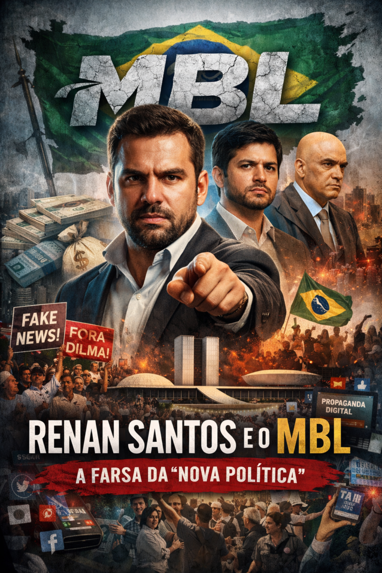 Renan Santos e o MBL: a farsa da “nova política”