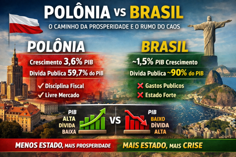 Polônia e Brasil: dois caminhos opostos