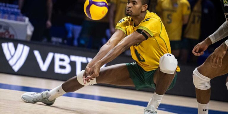 Inédito: Brasil cai na 1ª fase da Liga das Nações de vôlei masculino
