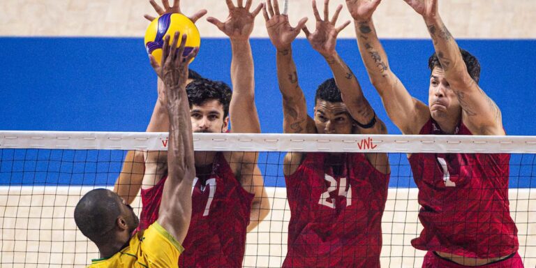 Vôlei: Brasil perde para EUA e volta a se complicar na Liga das Nações