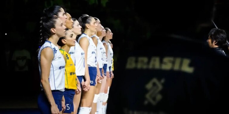Brasil perde por 3 a 0 para Tailândia na Liga das Nações de Vôlei
