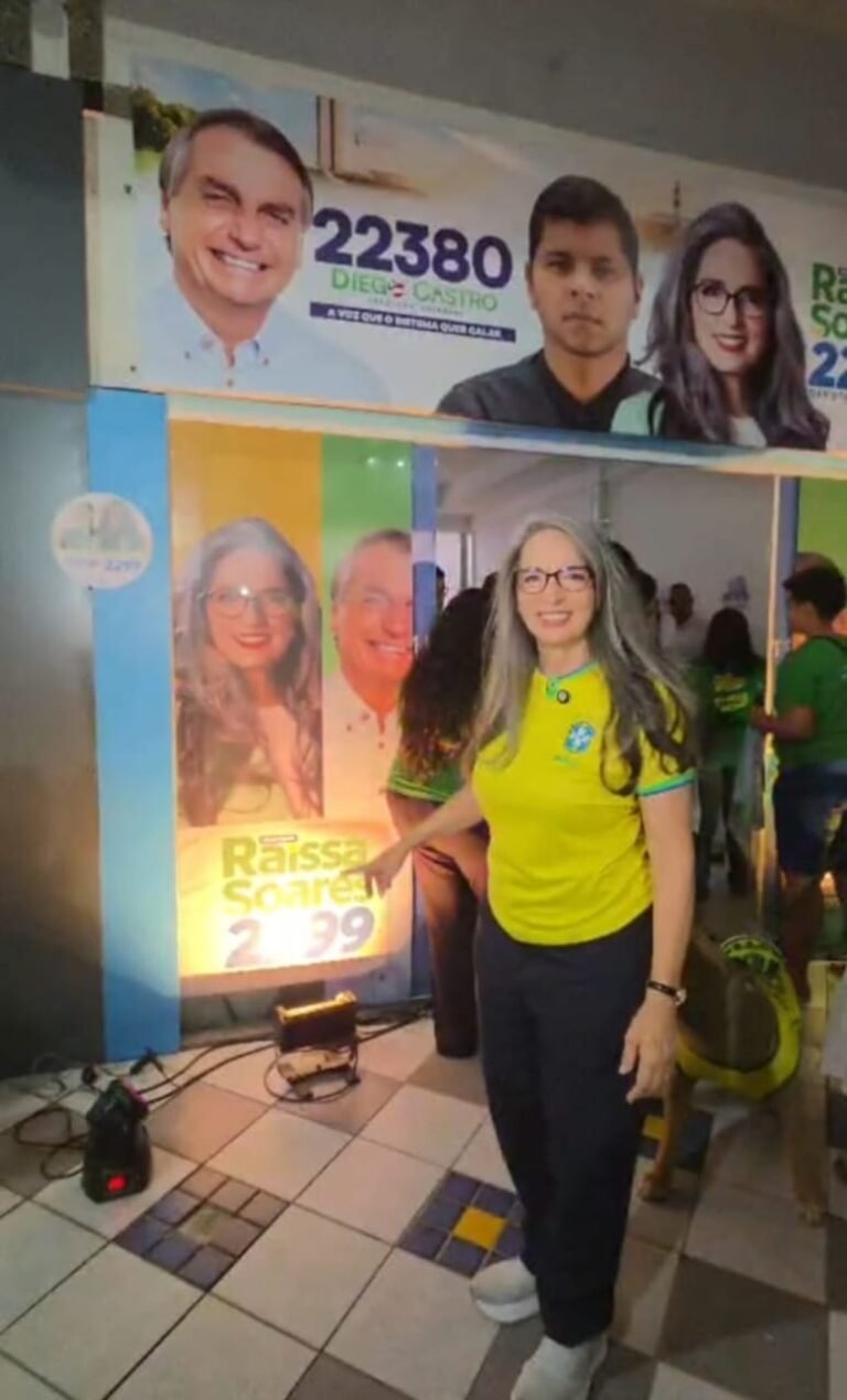 Campanha na Bahia: Dra. Raíssa Soares e Diego Castro inauguram comitê em Lauro de Freitas