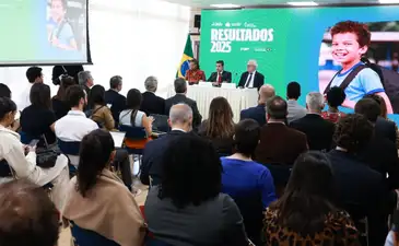  Brasília - DF - 05/08/2026 -  Ideb avança em todas as etapas da educação básica // Indicadores de 2025 divulgados nesta quarta-feira crescem nos anos iniciais e finais do ensino fundamental e no
ensino médio. Foto: : Luís Fortes/MEC